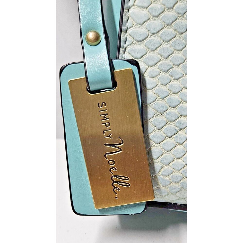 SIMPLY NOELLE box bag blue crossbody purse - Picture 4 of 16
